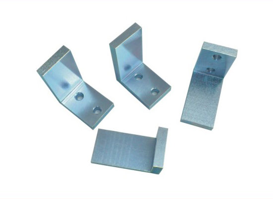 Steel, zinc plated blue